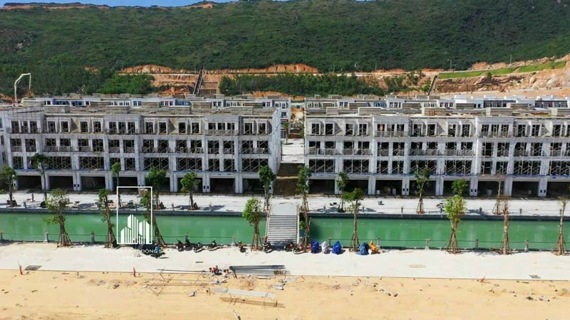 Tiến độ thi công MerryLand Quy Nhơn 01/2022
