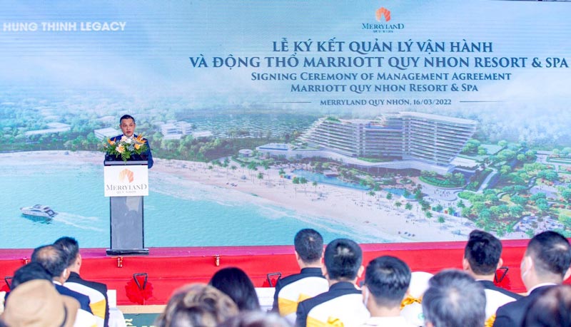 động thổ khách sạn 5 sao Marriott Quy Nhon Resort & Spa