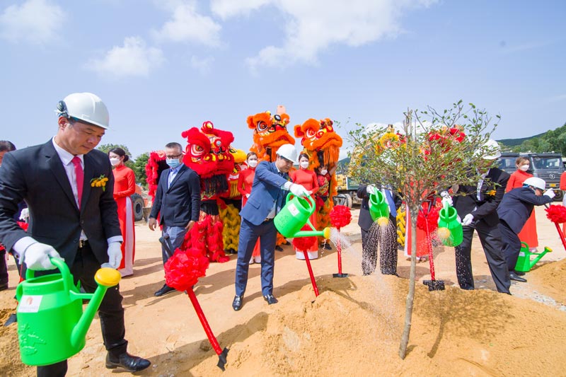 động thổ khách sạn 5 sao Marriott Quy Nhon Resort & Spa