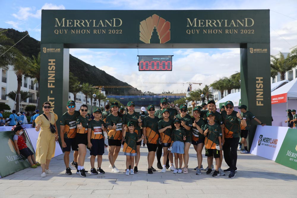 Những khoảnh khắc ấn tượng tại giải chạy MerryLand Quy Nhơn Run 2022